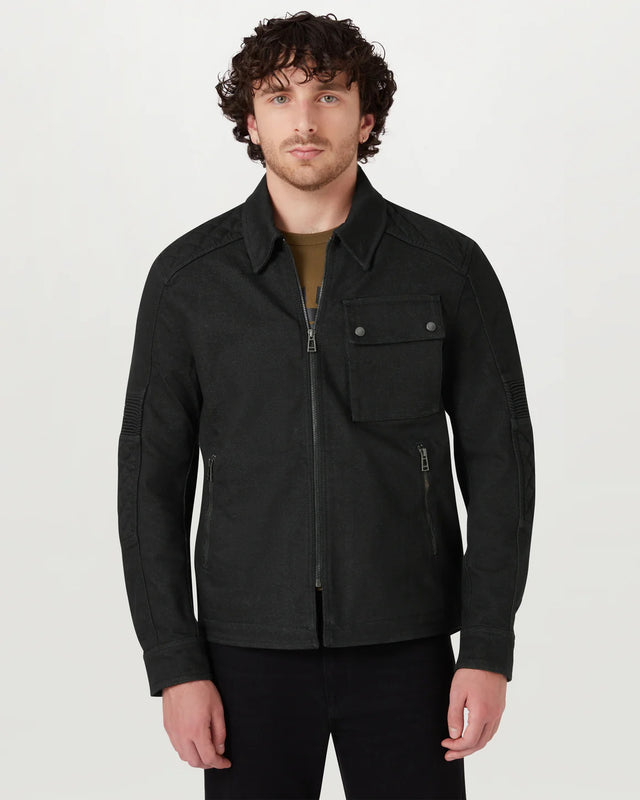Belstaff Outrider Motorcycle Overshirt Black