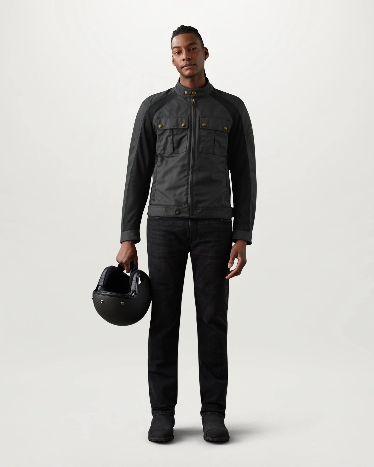 Belstaff Temple Motorcycle Jacket Black