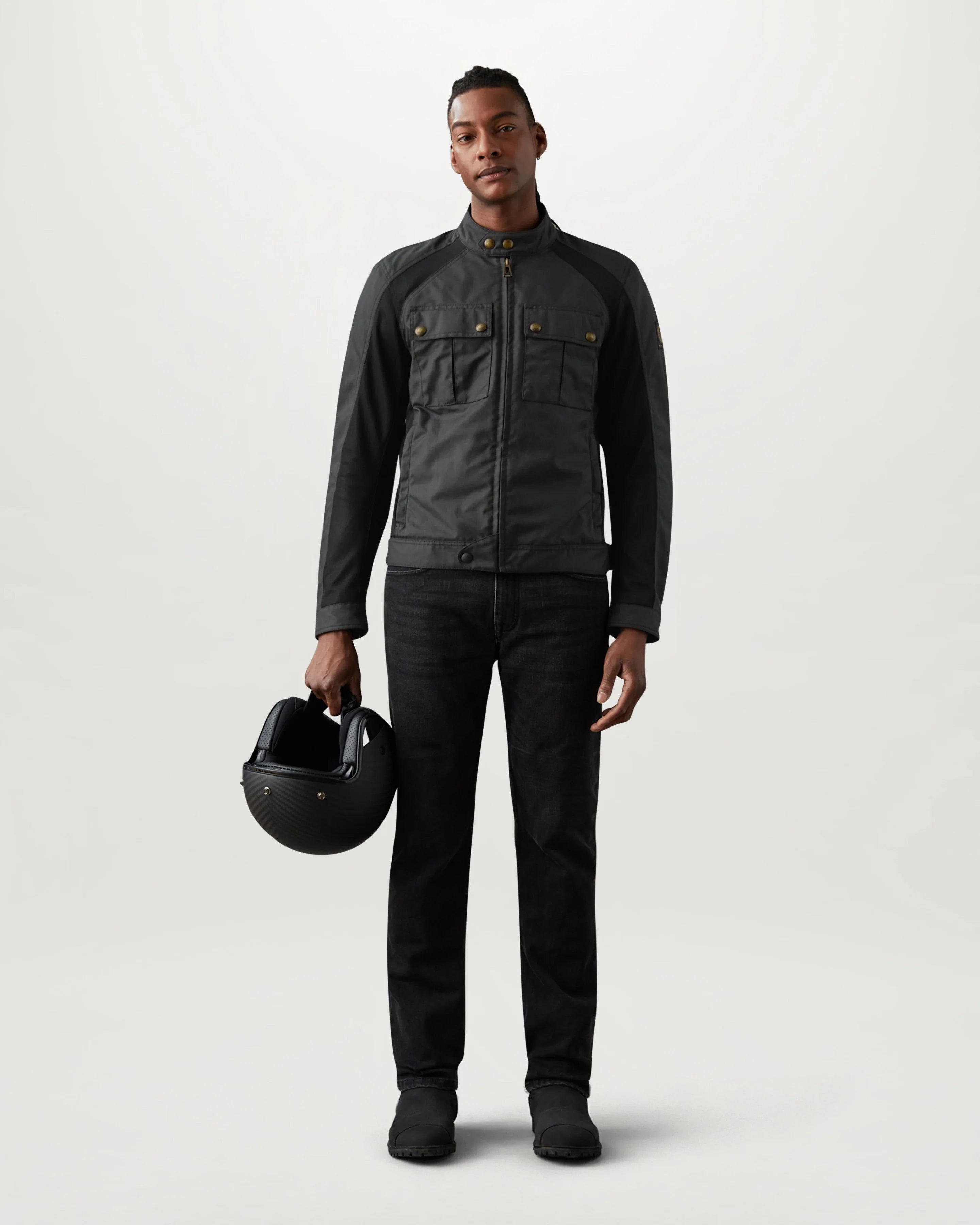 Belstaff Temple Motorcycle Jacket Black
