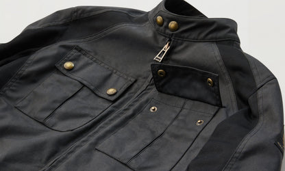 Belstaff Temple Motorcycle Jacket Black