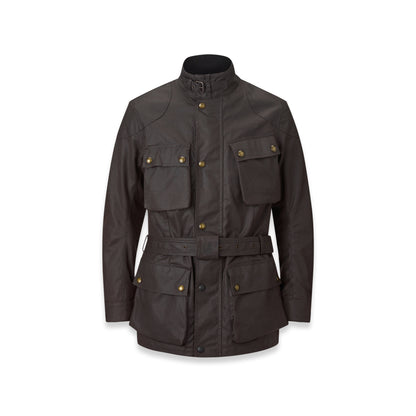 Belstaff Trialmaster Motorcycle Jacket Mahogany