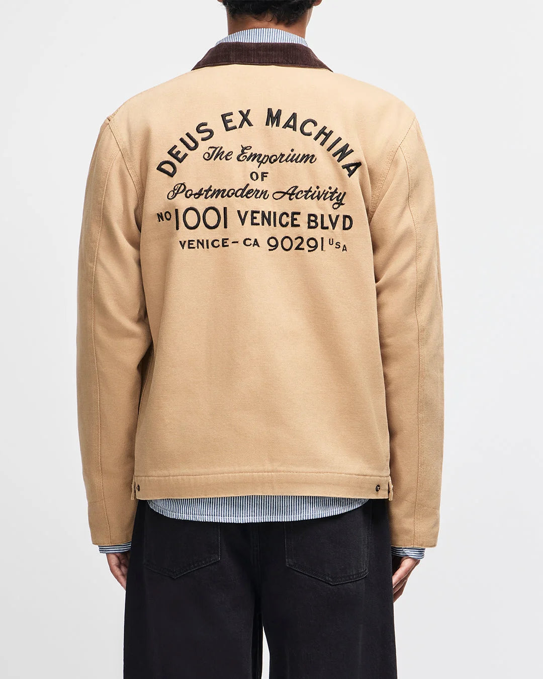 Deus Ex Machina Address Workwear Jacket Dijon Tan