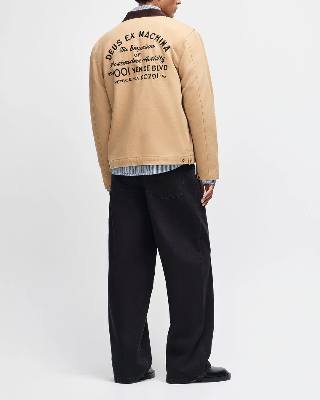 Deus Ex Machina Address Workwear Jacket Dijon Tan