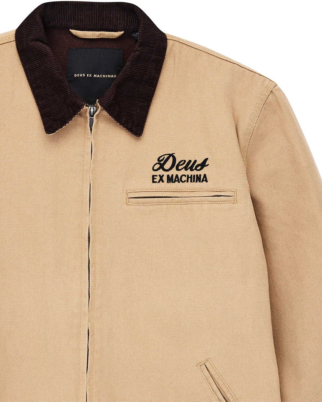 Deus Ex Machina Address Workwear Jacket Dijon Tan