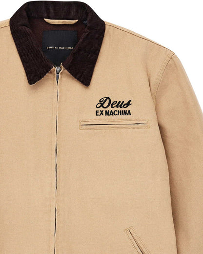Deus Ex Machina Address Workwear Jacket Dijon Tan