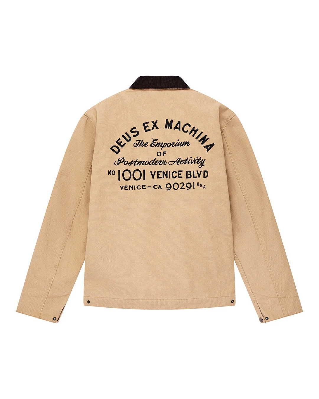 Deus Ex Machina Address Workwear Jacket Dijon Tan