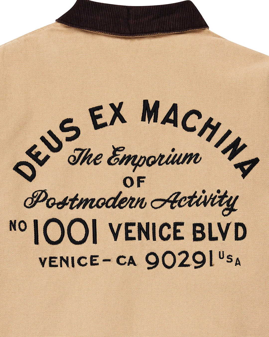 Deus Ex Machina Address Workwear Jacket Dijon Tan