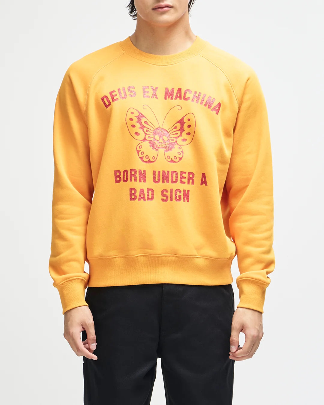 Deus Ex Machina Bad Sign Crew Radiant Yellow