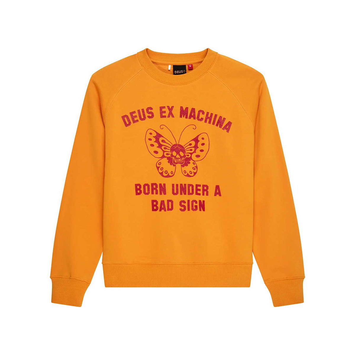 Deus Ex Machina Bad Sign Crew Radiant Yellow