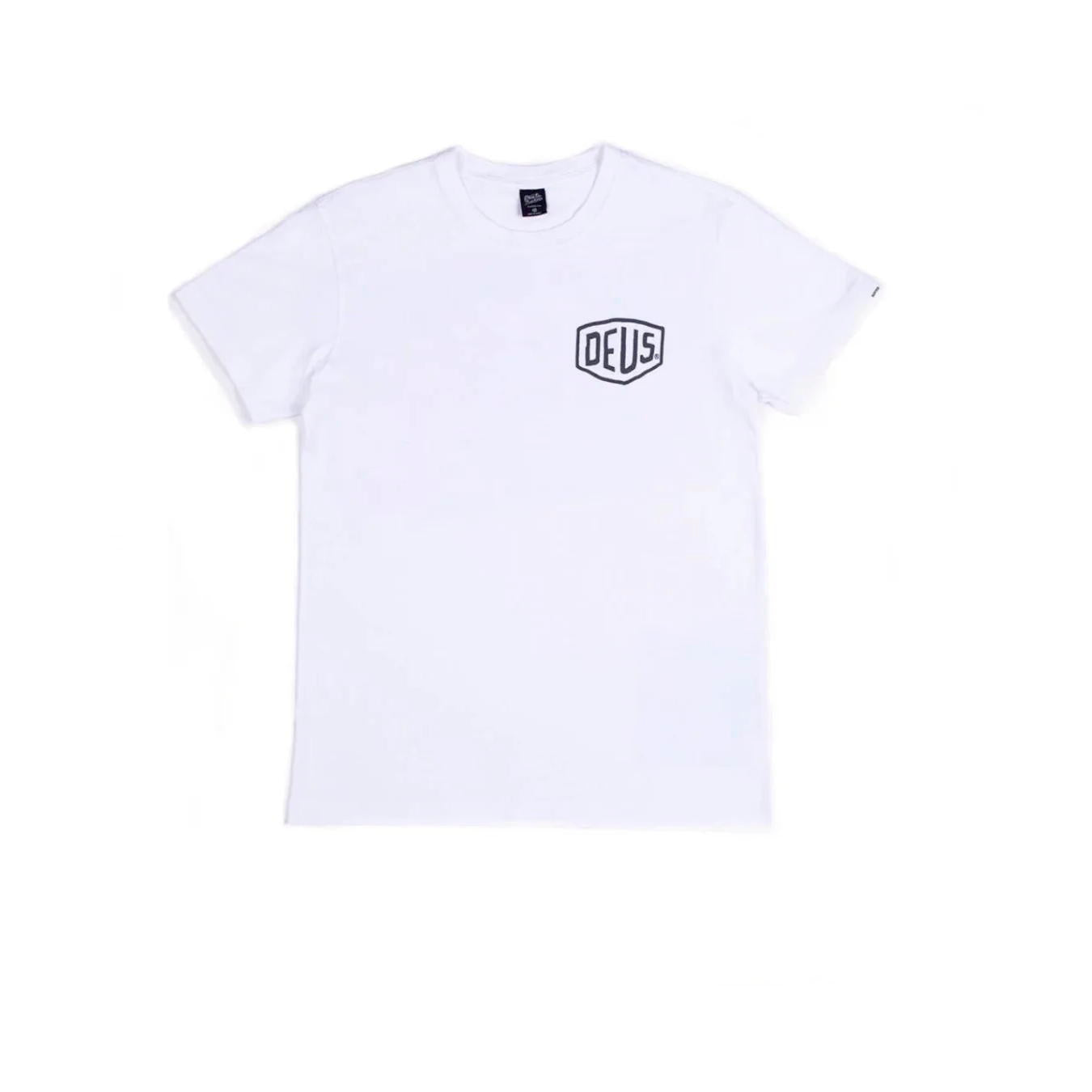 Deus Ex Machina Biarritz Address Tee White
