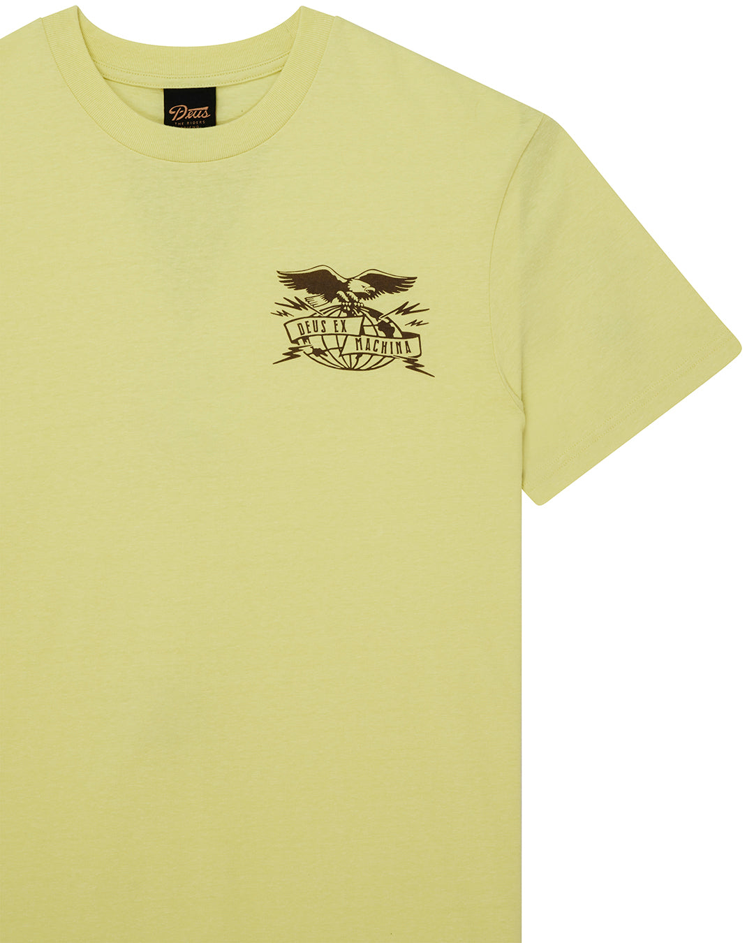 Deus Ex Machina Claw Some Whizz Tee Canary Yellow