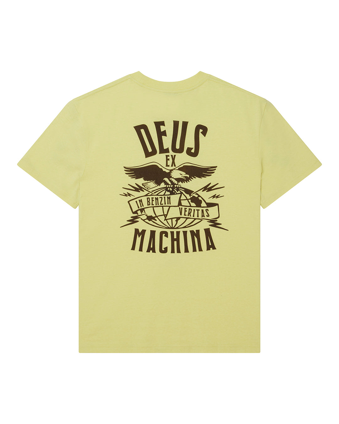 Deus Ex Machina Claw Some Whizz Tee Canary Yellow