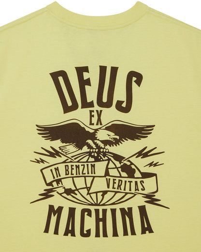 Deus Ex Machina Claw Some Whizz Tee Canary Yellow