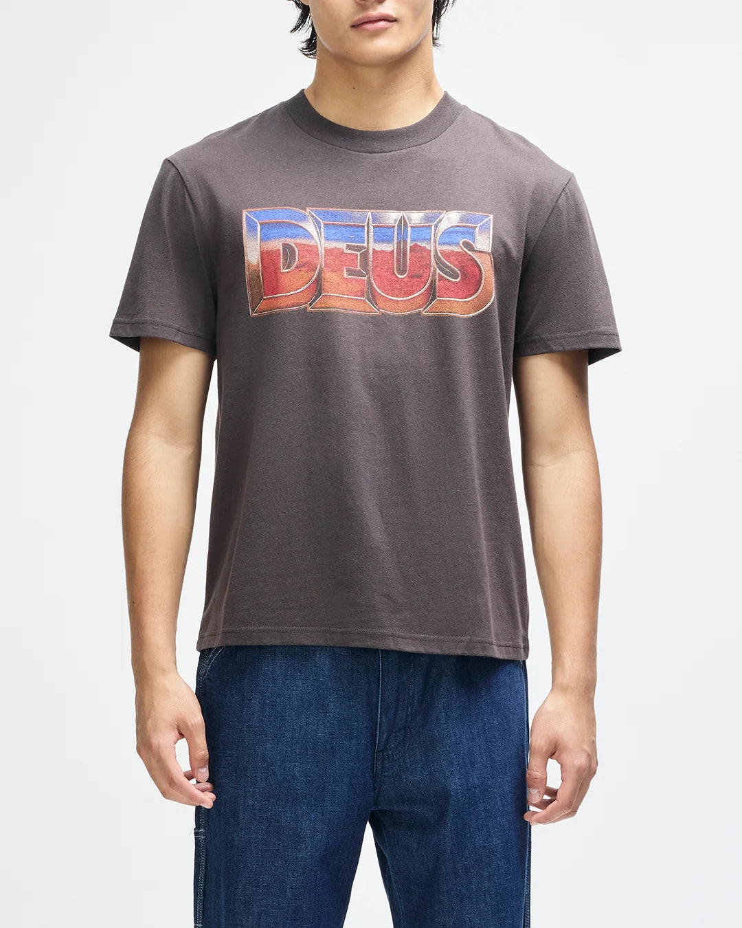 Deus Ex Machina Desert Rambler Tee Anthracite Grey