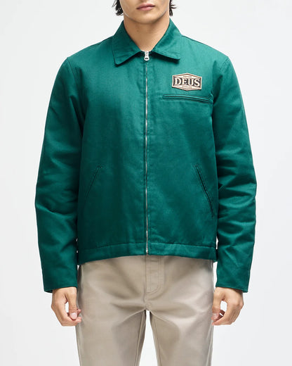 Deus Ex Machina Earls Work Jacket Racing Green