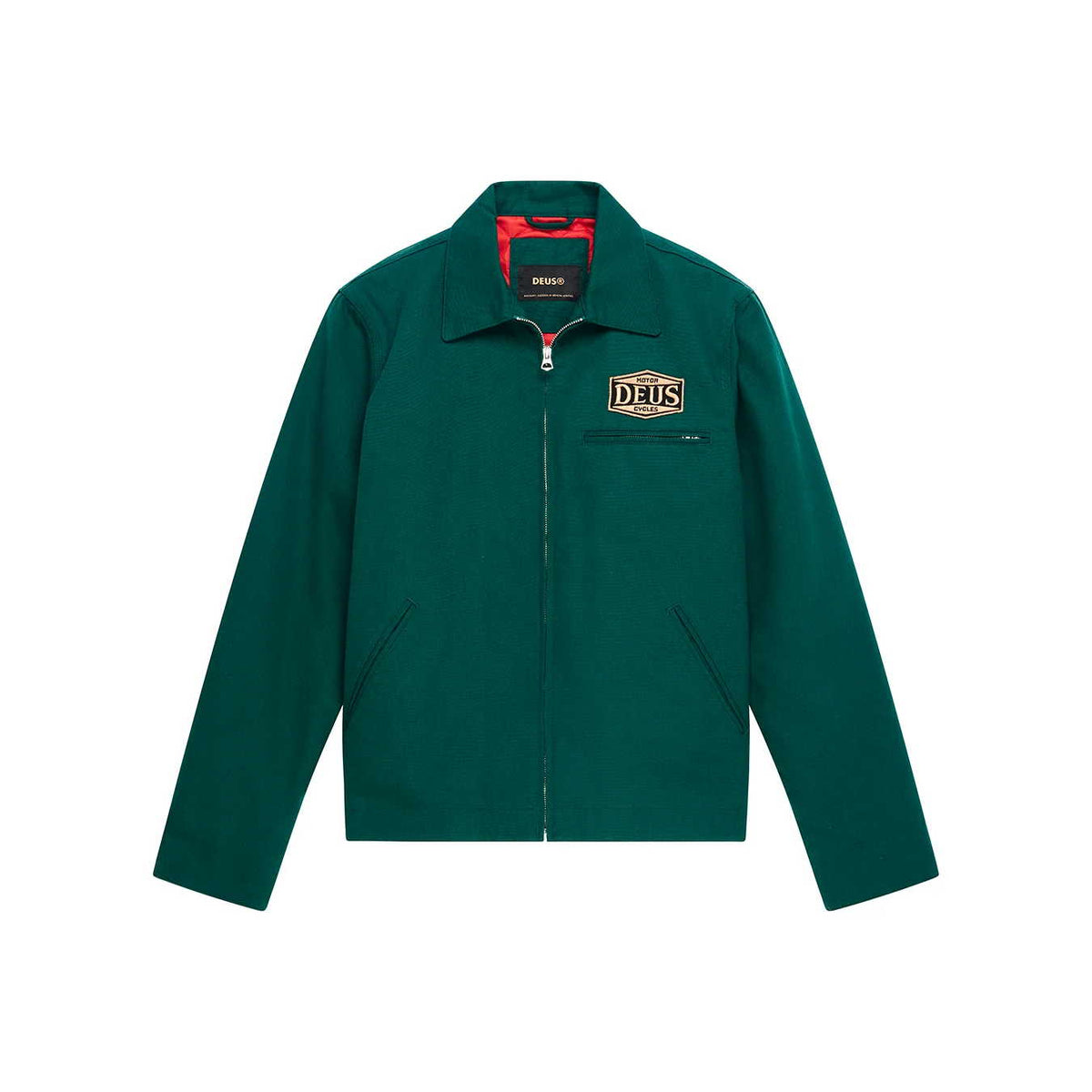 Deus Ex Machina Earls Work Jacket Racing Green
