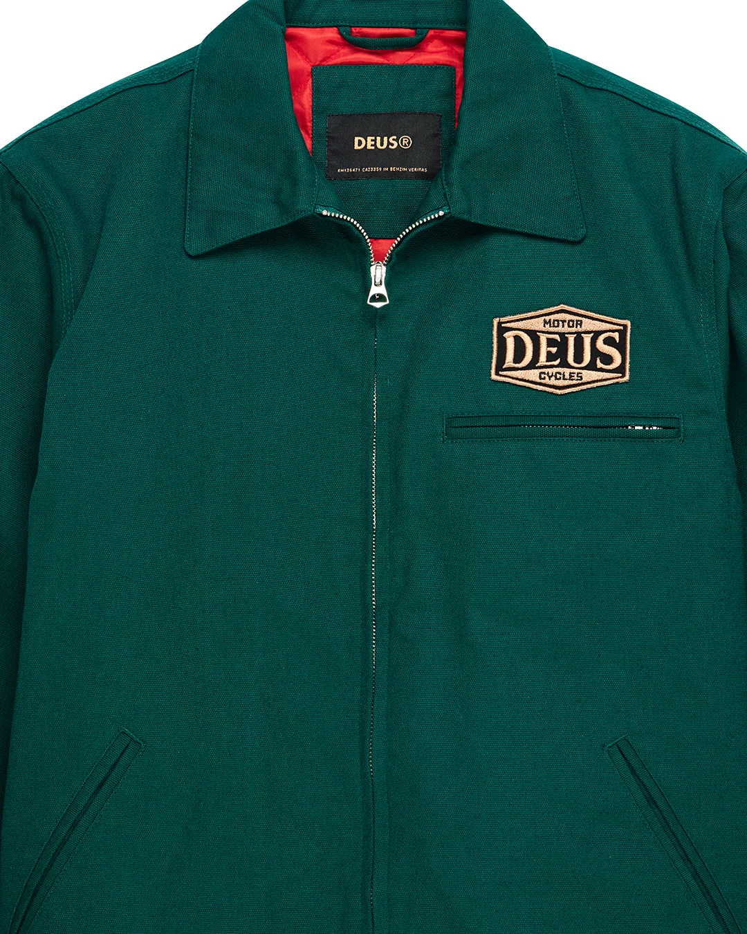 Deus Ex Machina Earls Work Jacket Racing Green