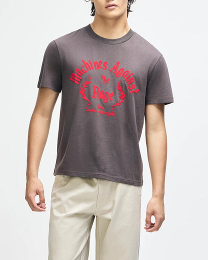 Deus Ex Machina Empire Tee Anthracite Grey