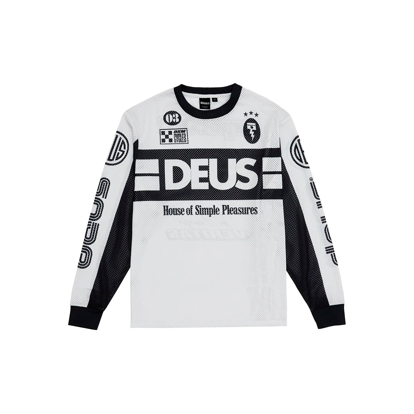 Deus Ex Machina Off Road MX Jersey 2.0 White