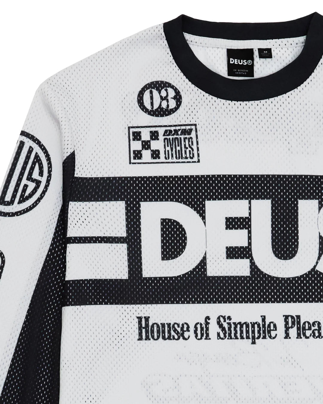 Deus Ex Machina Off Road MX Jersey 2.0 White