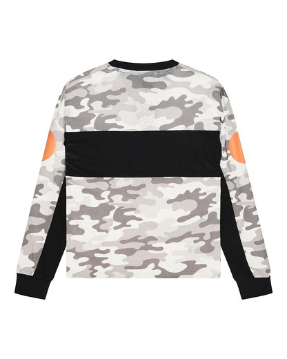 Deus Ex Machina Ombre Moto Jersey Grey Camo