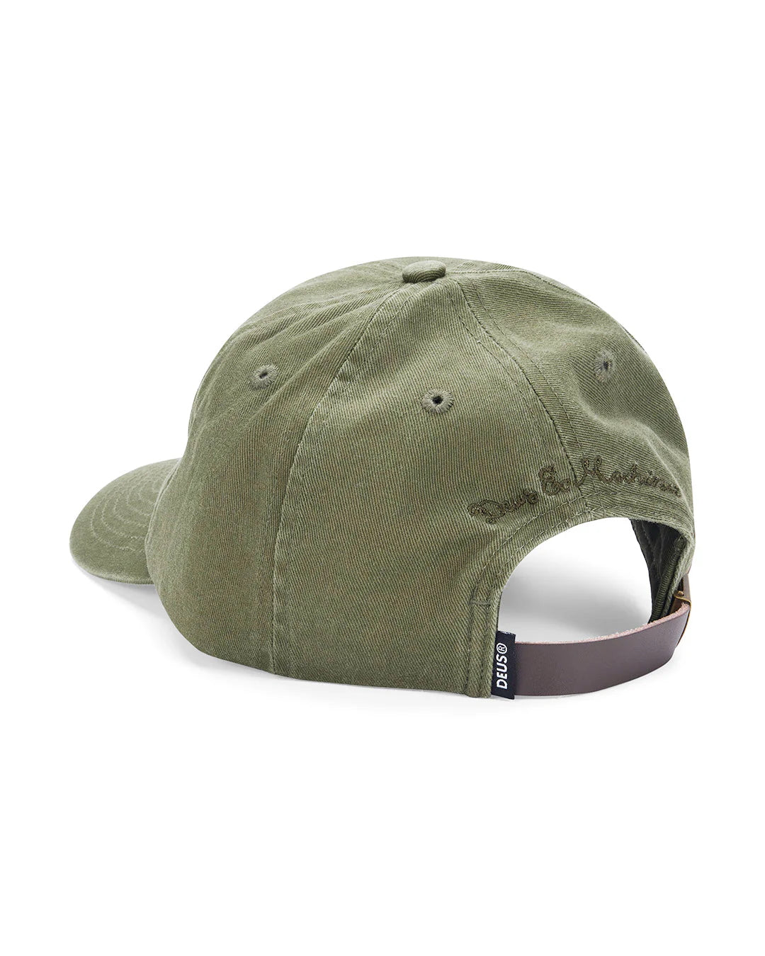 Deus Ex Machina Pill Logo Dad Cap Pine Green