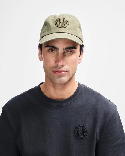 Deus Ex Machina Pill Logo Dad Cap Pine Green