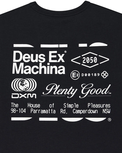 Deus Ex Machina Plenty Good Tee Black