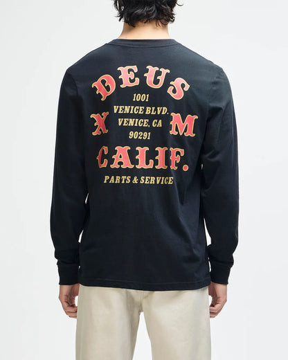 Deus Ex Machina Quick Strike LS Tee Black