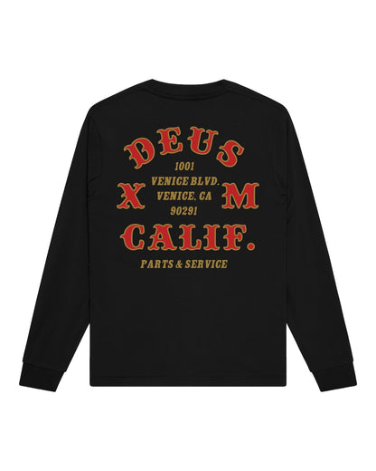 Deus Ex Machina Quick Strike LS Tee Black