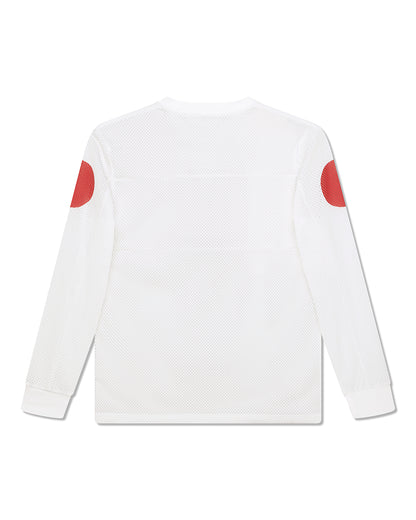 Deus Ex Machina Saber Moto Jersey Vintage White