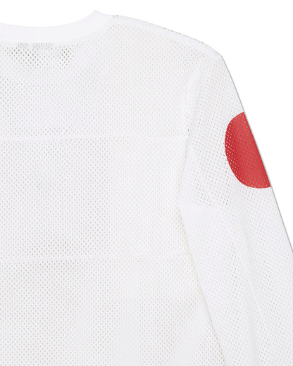 Deus Ex Machina Saber Moto Jersey Vintage White