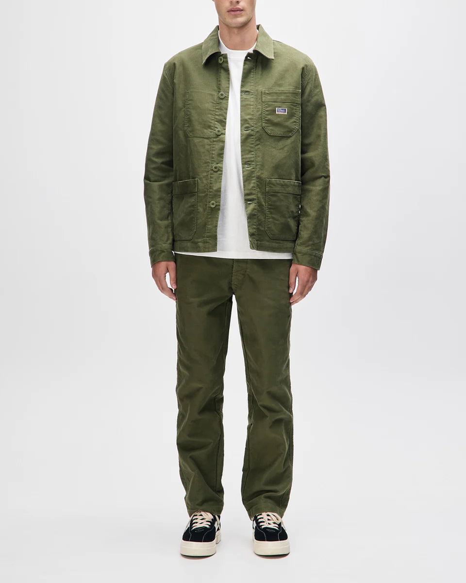 Deus Ex Machina Speedshop Chore Jacket Cypress Green