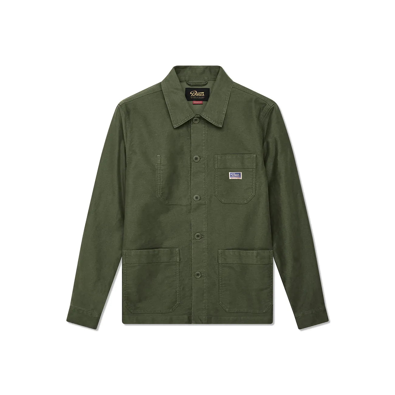 Deus Ex Machina Speedshop Chore Jacket Cypress Green