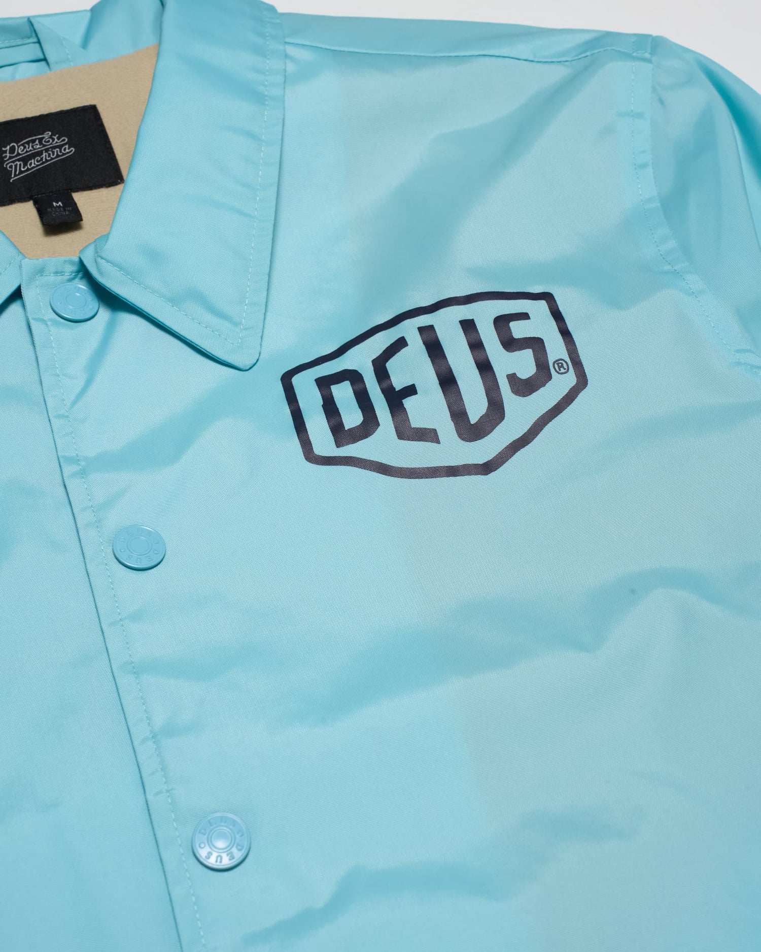 Deus Ex Machina Venice Coach Jacket Sky Blue