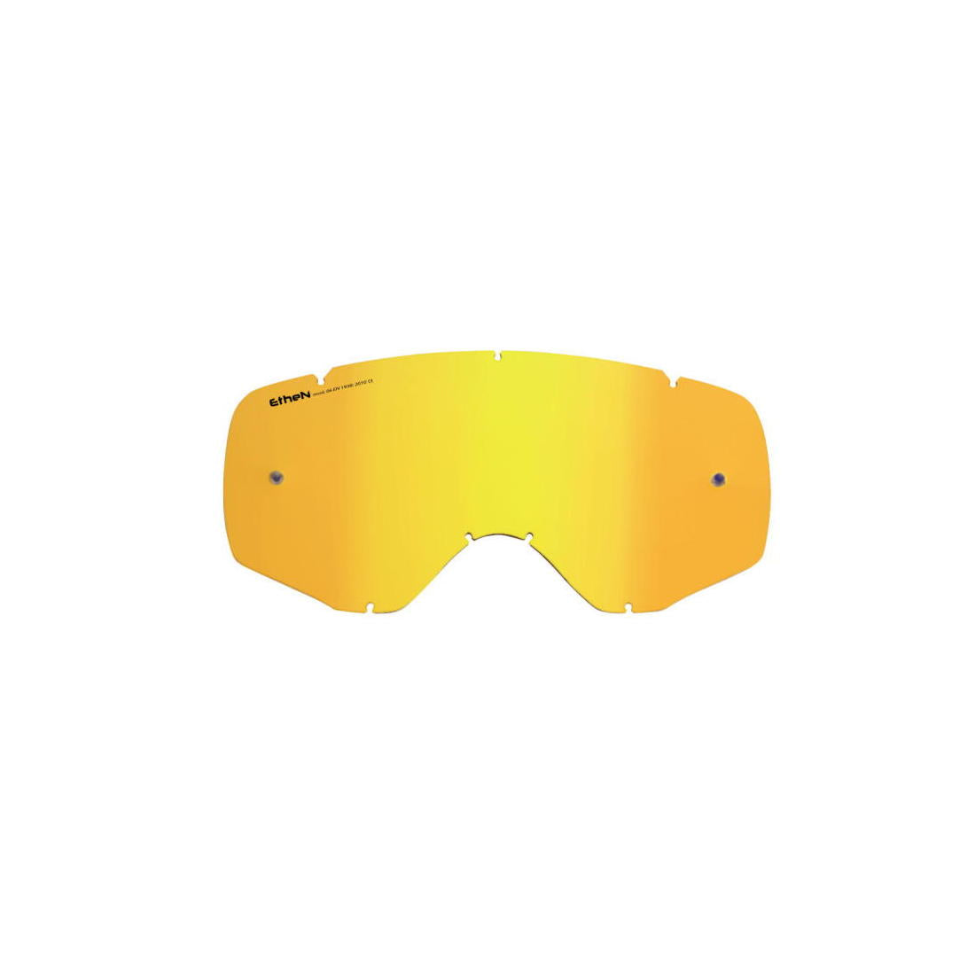 Ethen Goggle Tear-off Lens Mirror Gold
