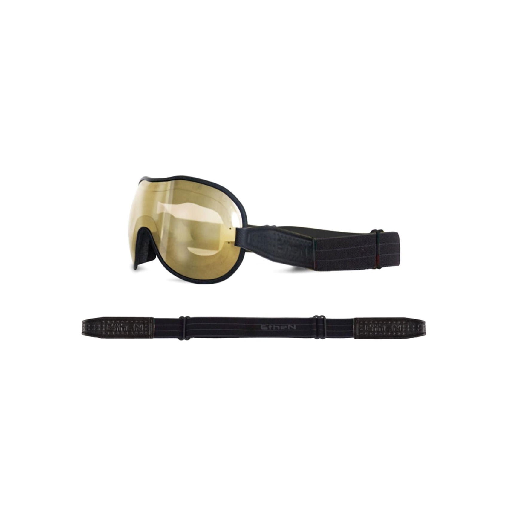 Ethen Café Racer Goggles Black