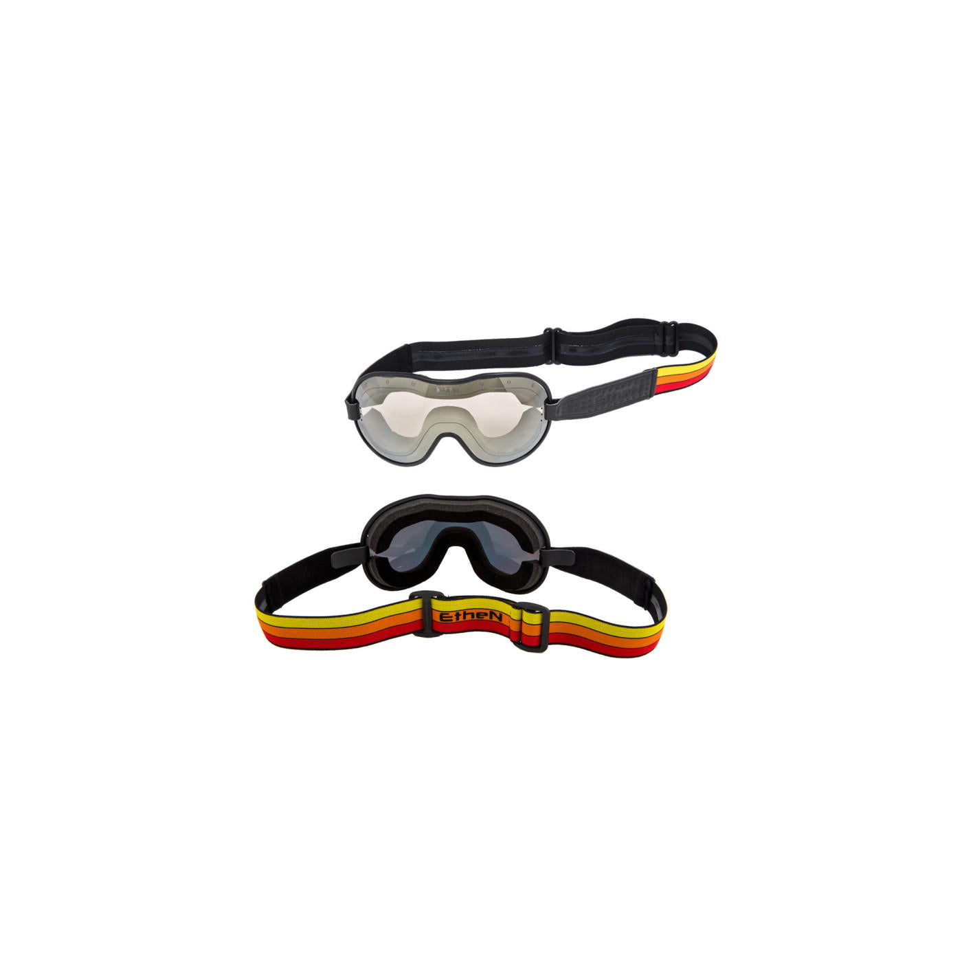 Ethen Café Racer Goggles Orange