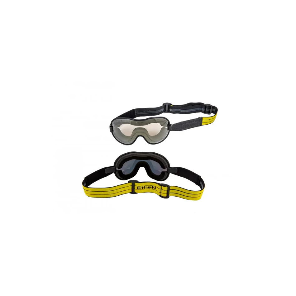 Ethen Café Racer Goggles Yellow Black