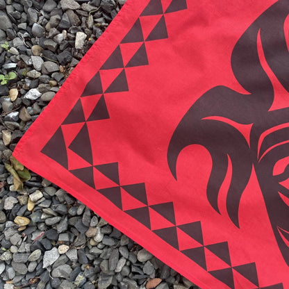 Ginew + Jennifer Younger Raven Bandana Red