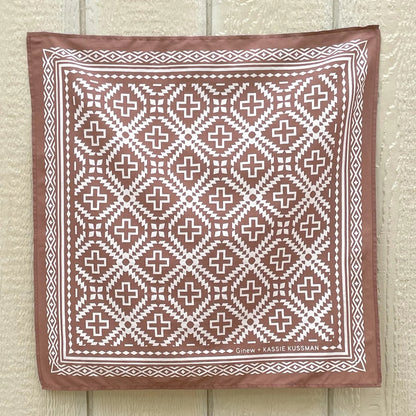 Ginew + Kassie Kussman Stars On the Mountain Bandana Brown