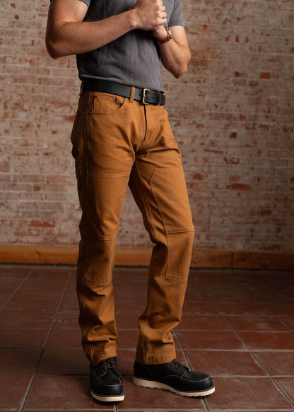 Iron And Resin Anvil Work Pants Cognac