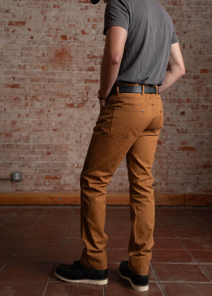 Iron And Resin Anvil Work Pants Cognac