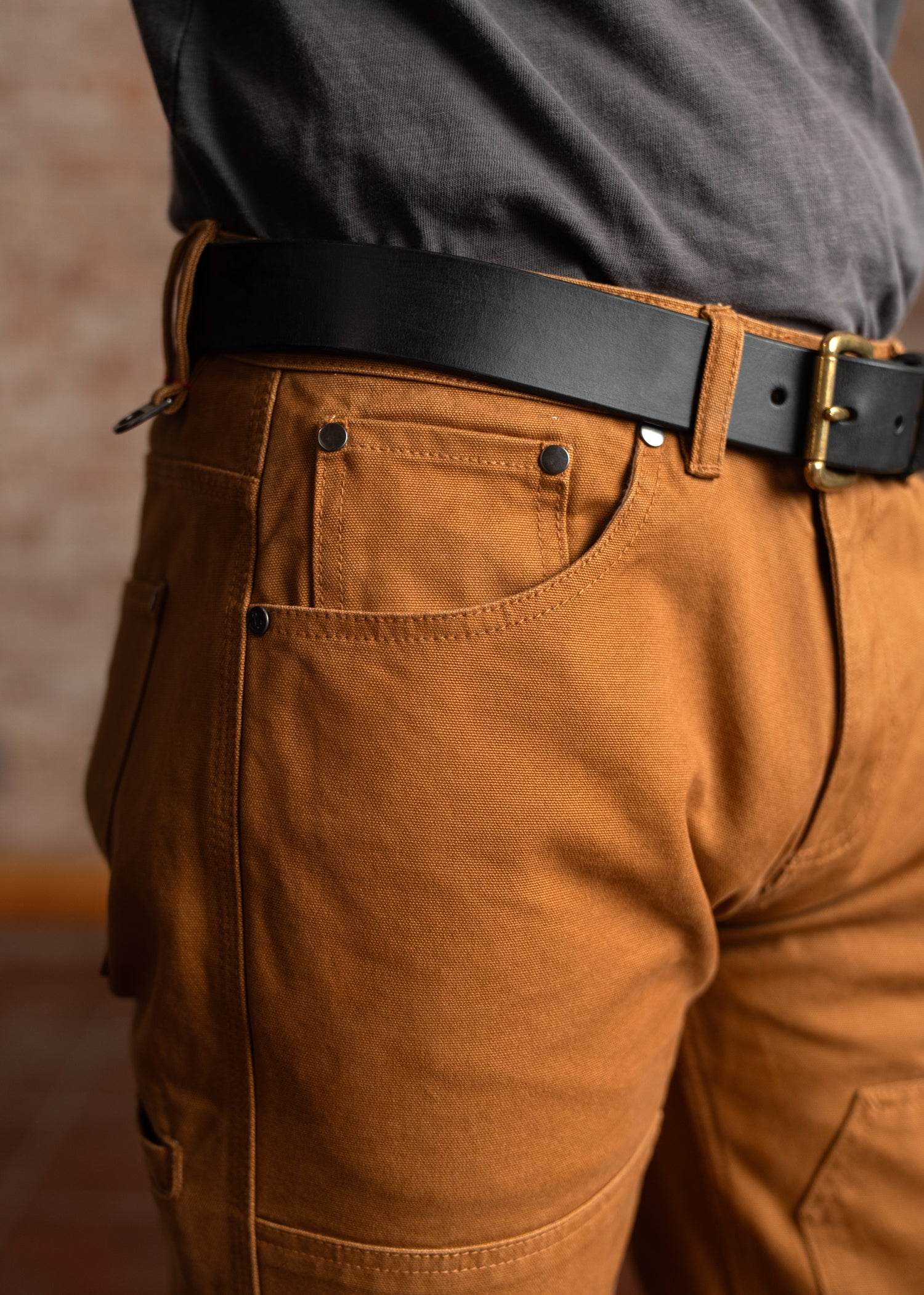 Iron And Resin Anvil Work Pants Cognac