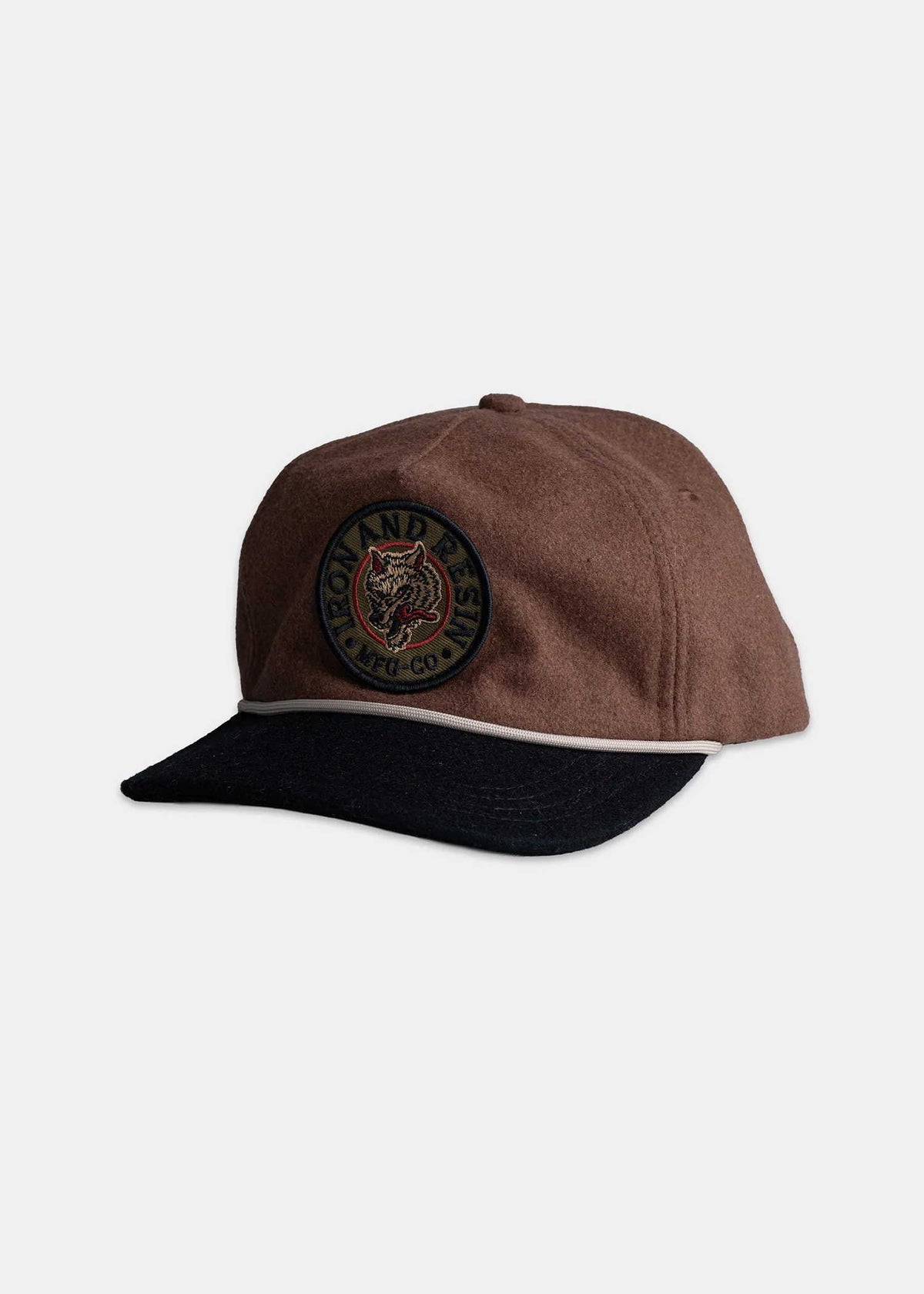 Iron And Resin Bad Wolf Cap Brown
