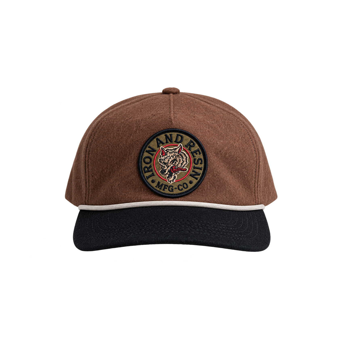 Iron And Resin Bad Wolf Cap Brown