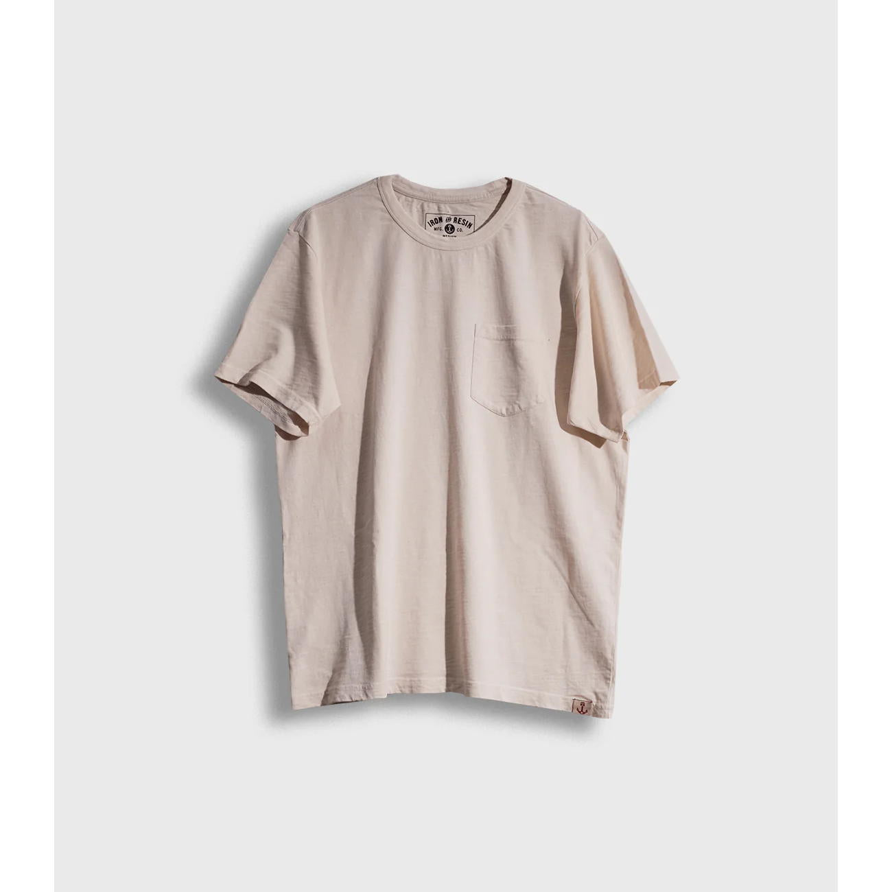 Iron And Resin Bird Pocket Tee Natural