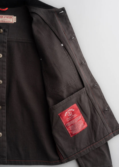 Iron And Resin Bronson Bull Denim Jacket Charcoal