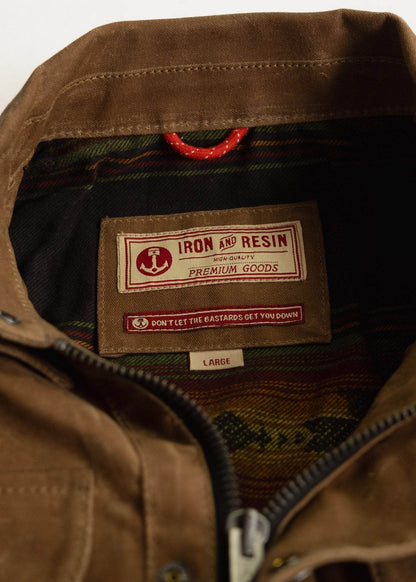 Iron And Resin Cruiser Jacket Field Tan