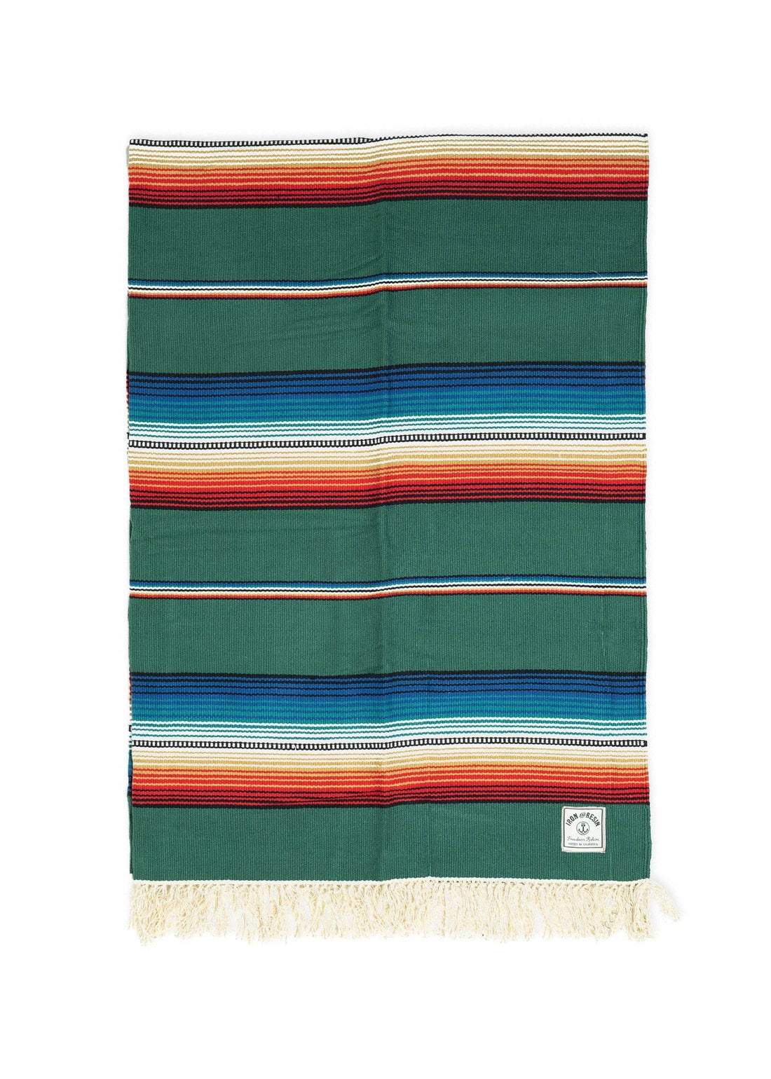 Iron And Resin Del Sol Blanket Green